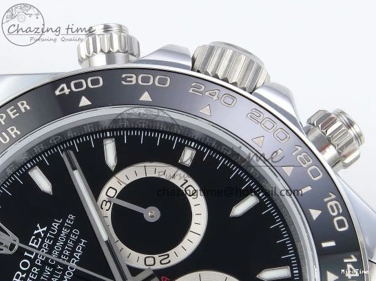 MiroTime 0130 2023 Daytona 126500 QF 1:1 Best Edition 904L Steel Black Dial on SS Bracelet SH TechFriendly 1490